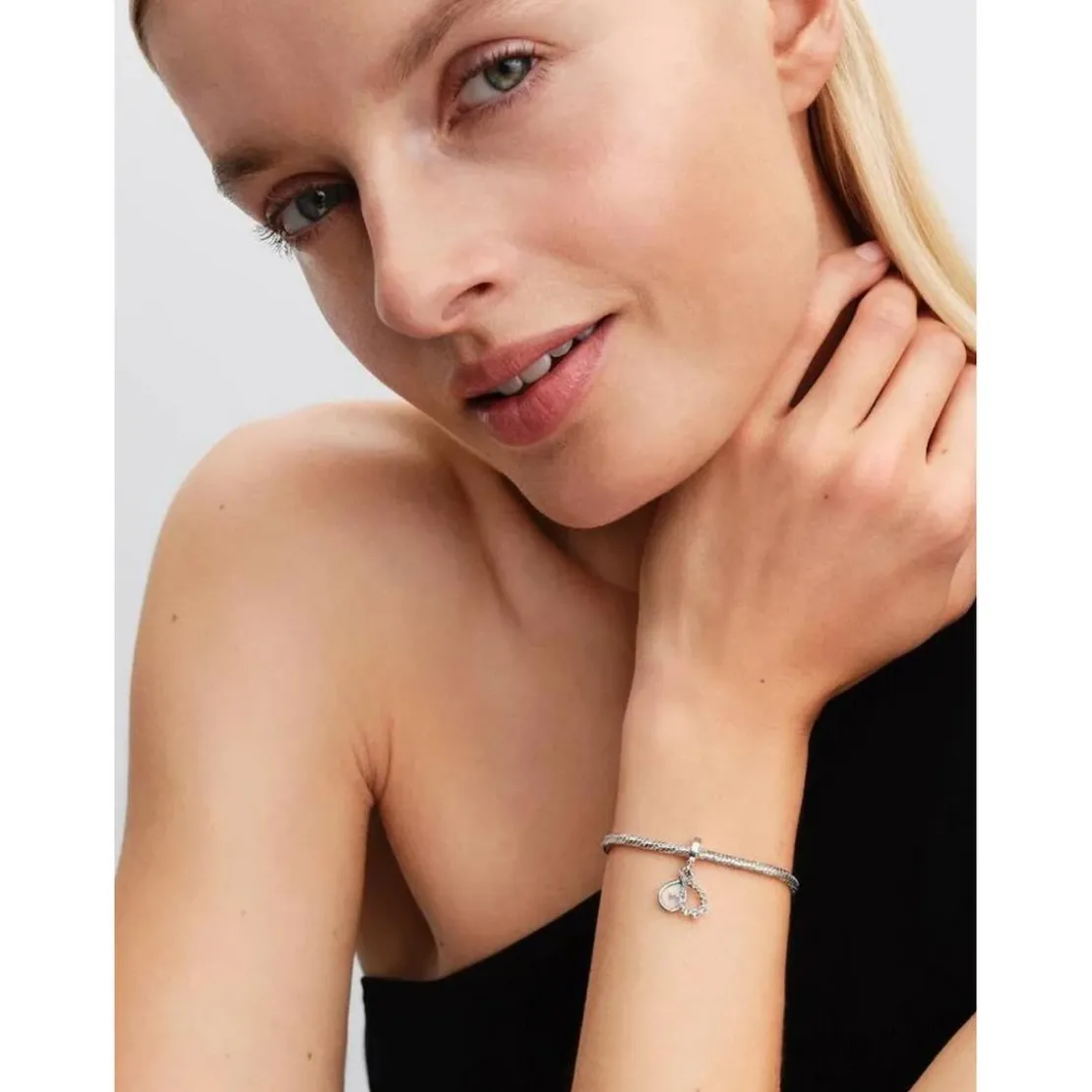 PandoraCharm Pendant Double Symbole de l’Infini Opalescent