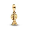 PandoraCharm Pendant Double Gravable Diamant de Synthèse Tour Eiffel