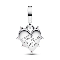 PandoraCharm Pendant Double Opalescent Amitié