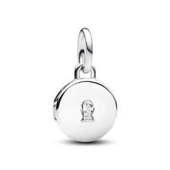 PandoraCharm Pendant Médaillon Amour Ouvrable et Gravable