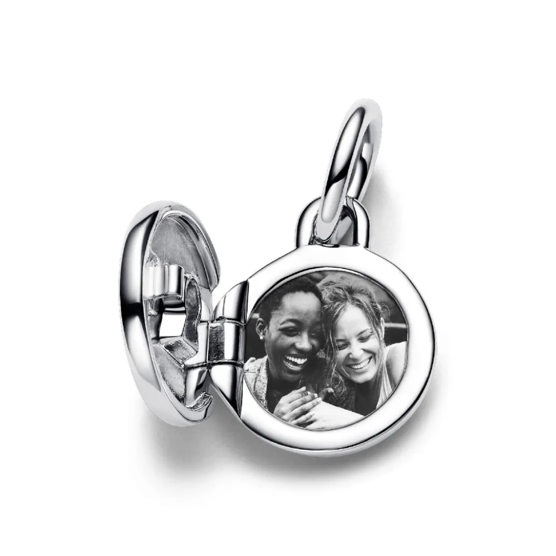 PandoraCharm Pendant Médaillon Amour Ouvrable et Gravable