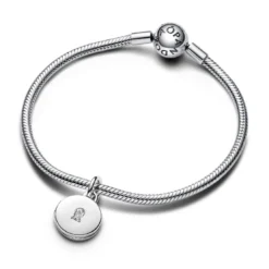 PandoraCharm Pendant Médaillon Amour Ouvrable et Gravable