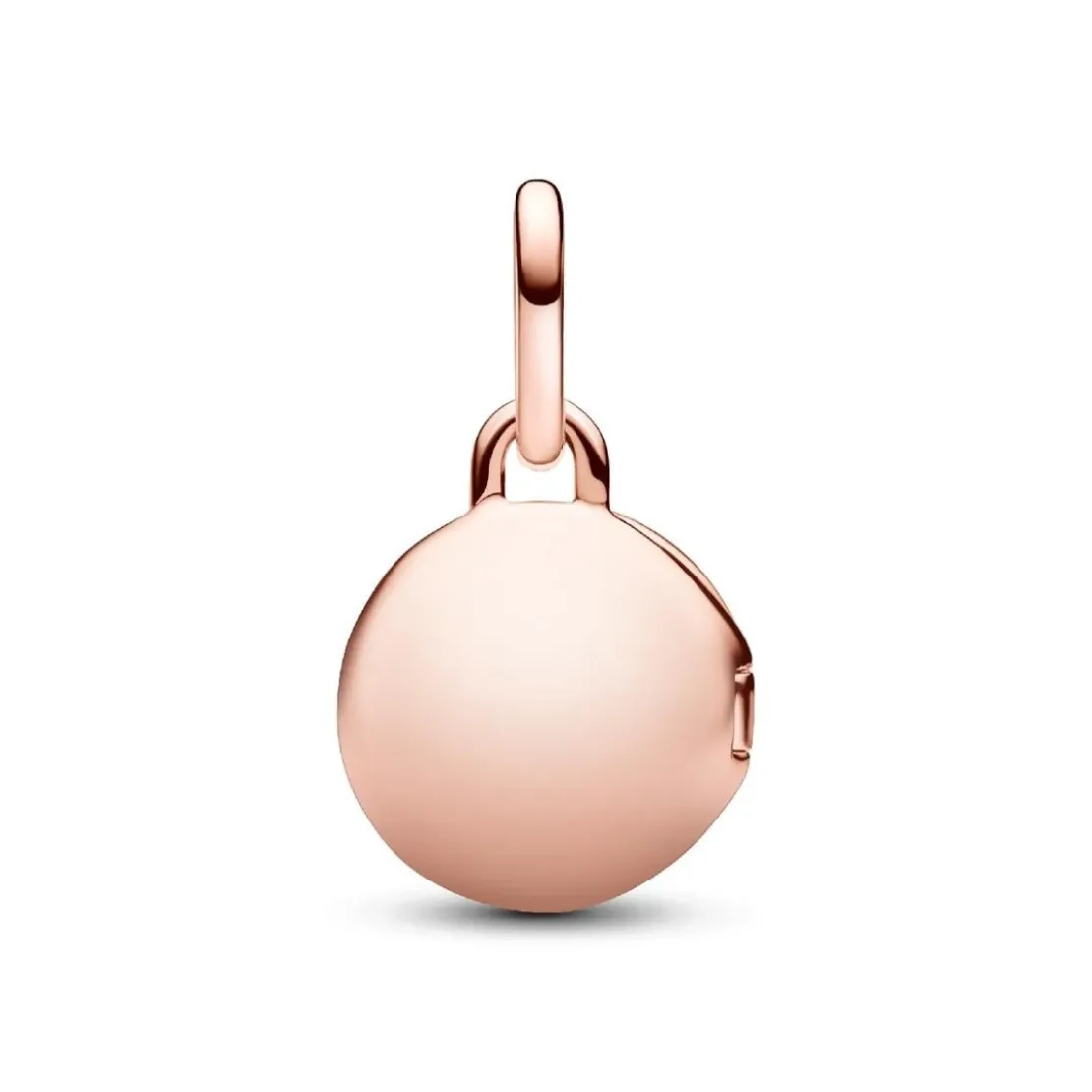 PandoraCharm Pendant Médaillon Amour Ouvrable et Gravable Doré Rose