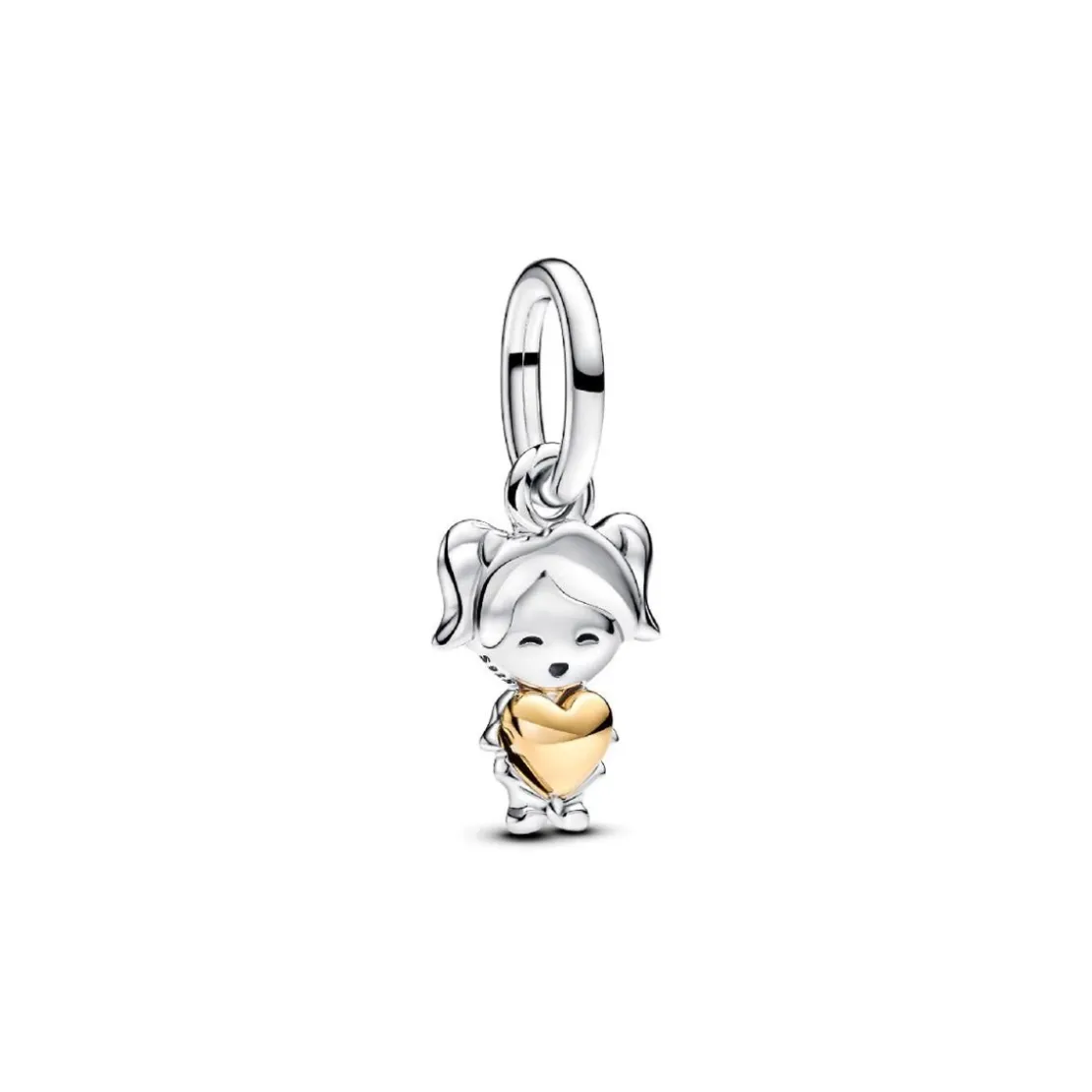 PandoraCharm Pendant Petite Fille Heureuse