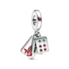 PandoraCharm Pendant Triple Mahjong