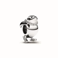 PandoraCharm Pingouin à Skis - Pandora Moments