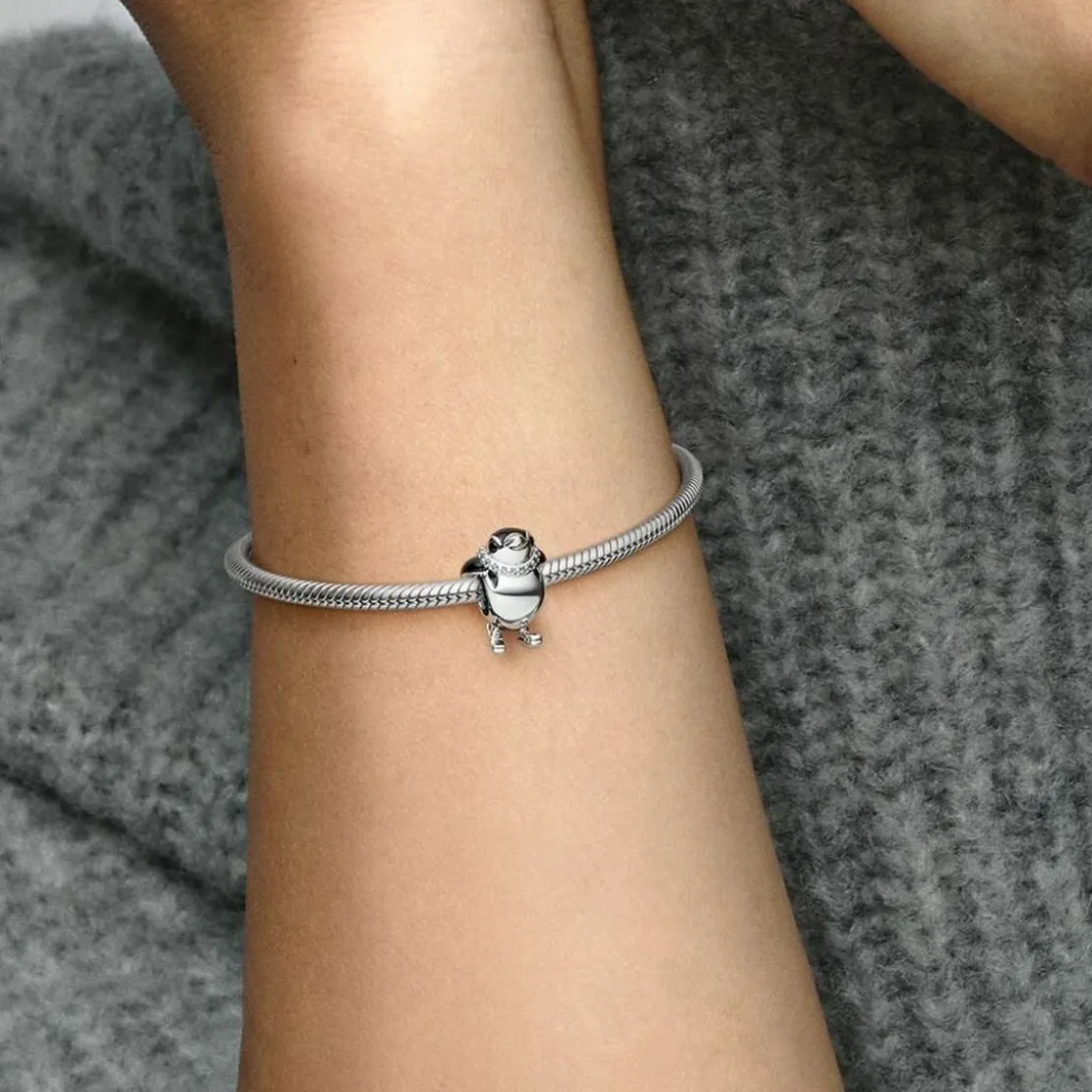 PandoraCharm Pingouin à Skis - Pandora Moments