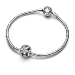 PandoraCharm Rond Herbier Scintillant Pandora Timeless