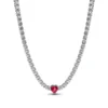 PandoraChoker avec Pendentif Halo Cœur