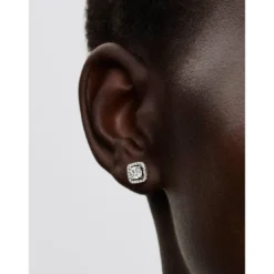 PandoraClous d’Oreilles Halo Carré