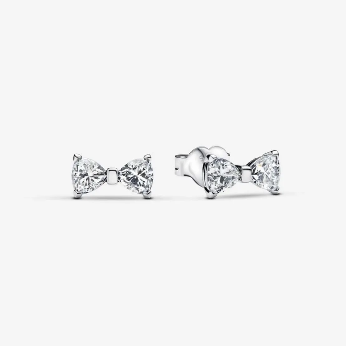 PandoraClous d’Oreilles Petit Nœud Scintillant