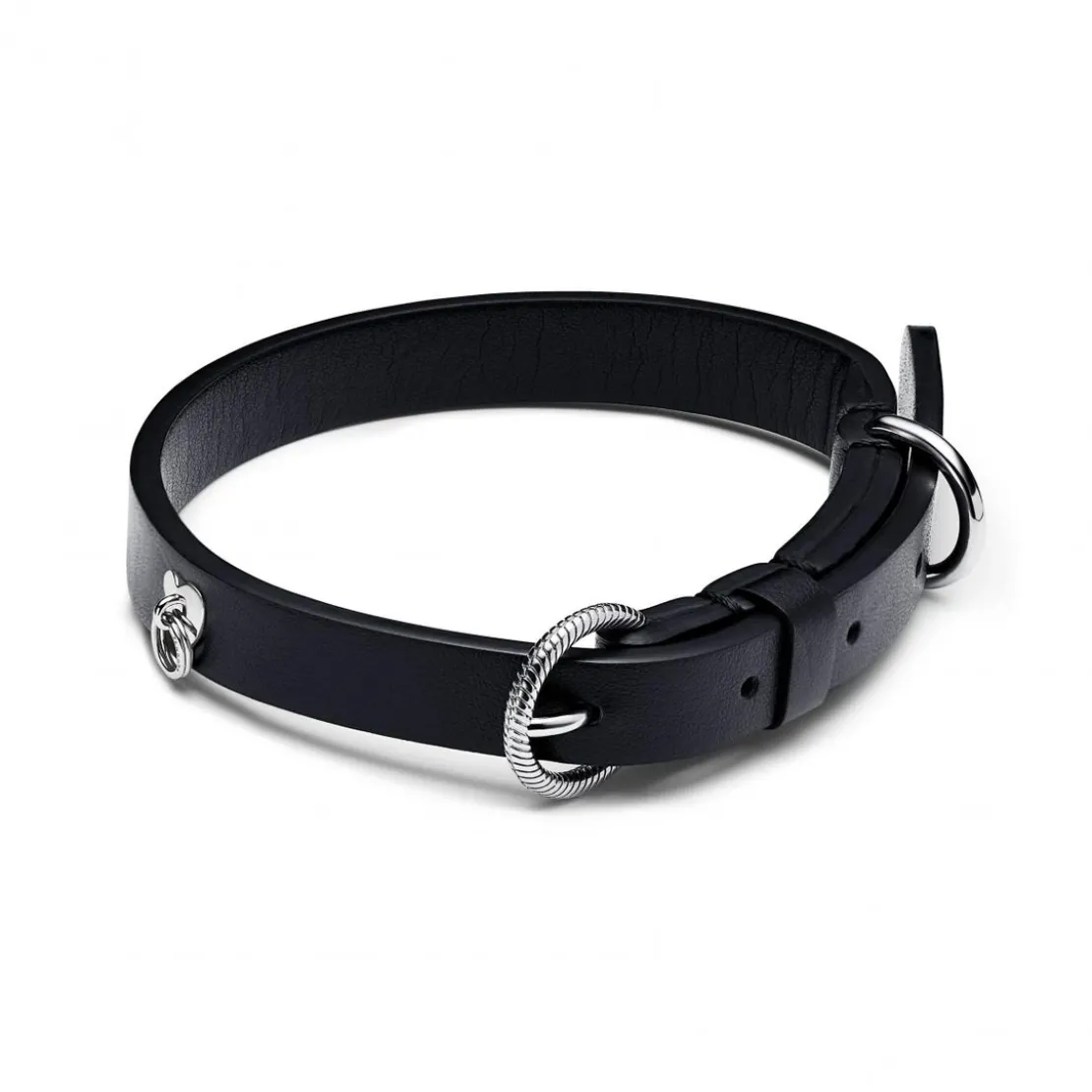 PandoraCollier Ajustable Sans Cuir Noir