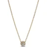PandoraCollier avec Pendentif Halo Rond Pavé