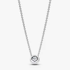 PandoraCollier femme en argent sterling avec zircons Pandora Timeless