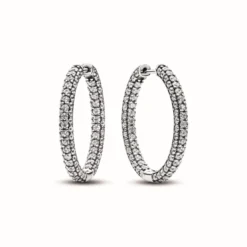 PandoraCréoles Pandora Timeless -Rang Pavé en Argent 925/1000