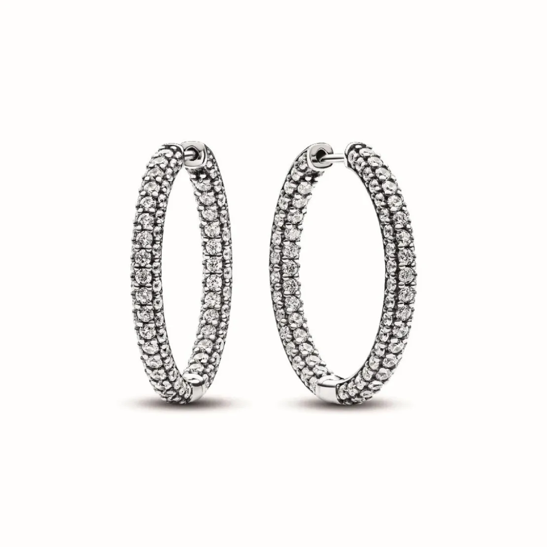 PandoraCréoles Pandora Timeless -Rang Pavé en Argent 925/1000