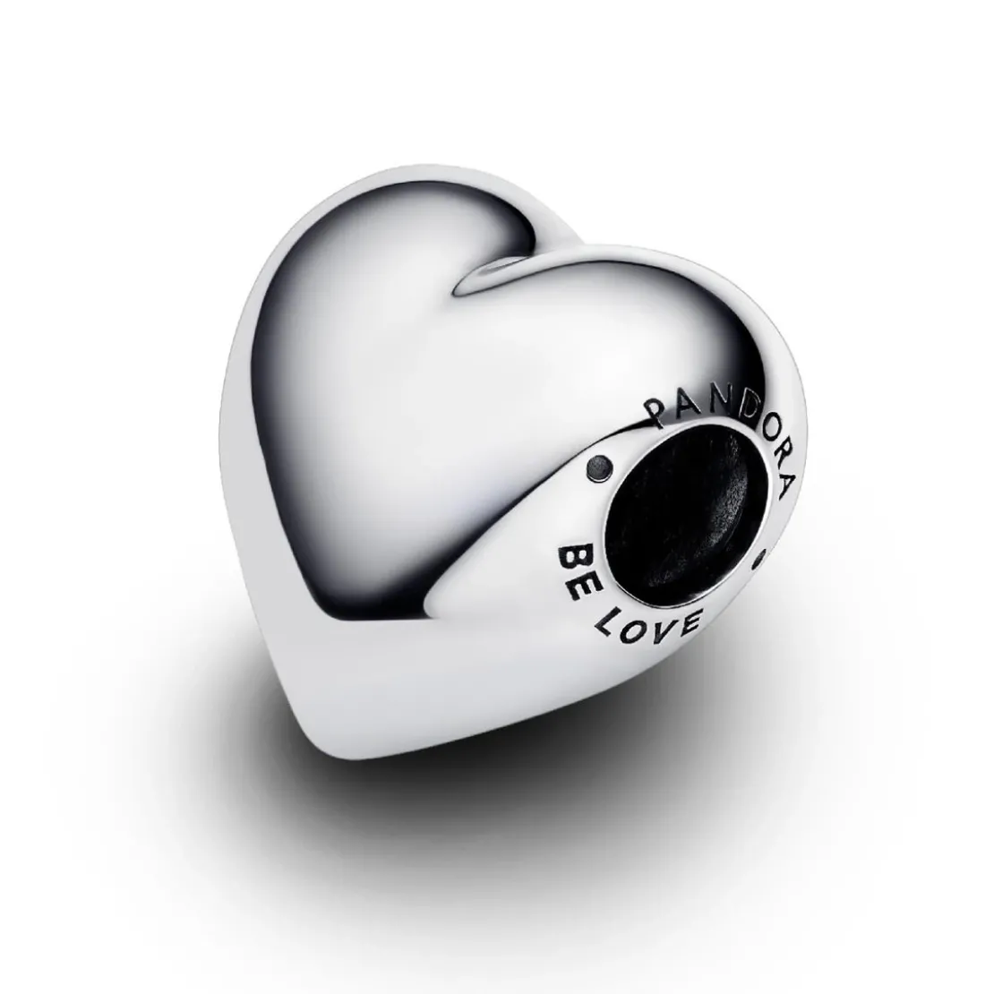 PandoraGrand Charm Cœur Gravable Be Love