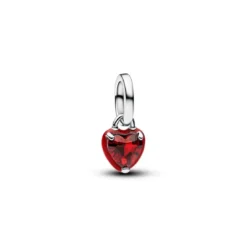 PandoraMini Charm Pendant Cœur Chakra Rouge