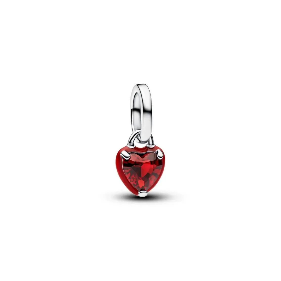 PandoraMini Charm Pendant Cœur Chakra Rouge