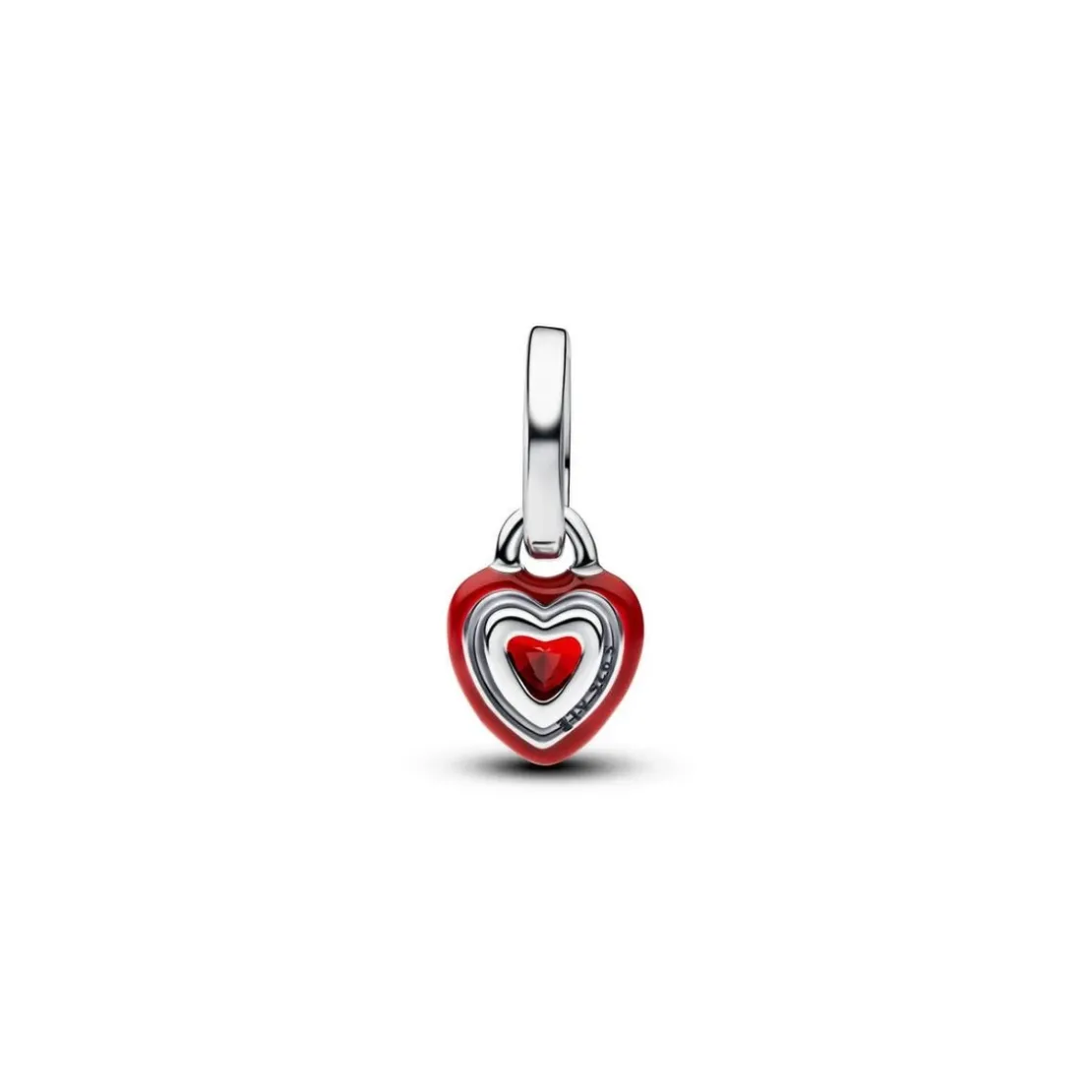 PandoraMini Charm Pendant Cœur Chakra Rouge