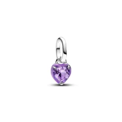 PandoraMini Dangle Cœur Chakra Violet Pandora ME