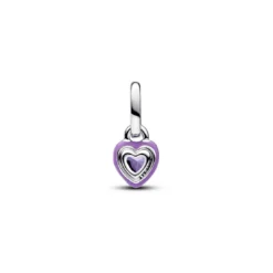 PandoraMini Dangle Cœur Chakra Violet Pandora ME
