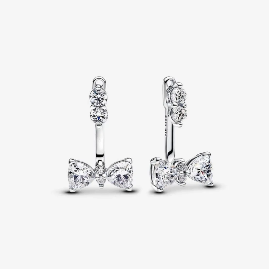PandoraPendants d’Oreilles Nœud Scintillant