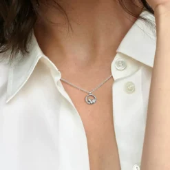 PandoraPendentif Herbier et Cercle Scintillants - Pandora Timeless