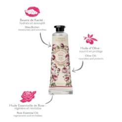 Panier des SensCrème Pour Les Mains - Rose Restructurante30 ml