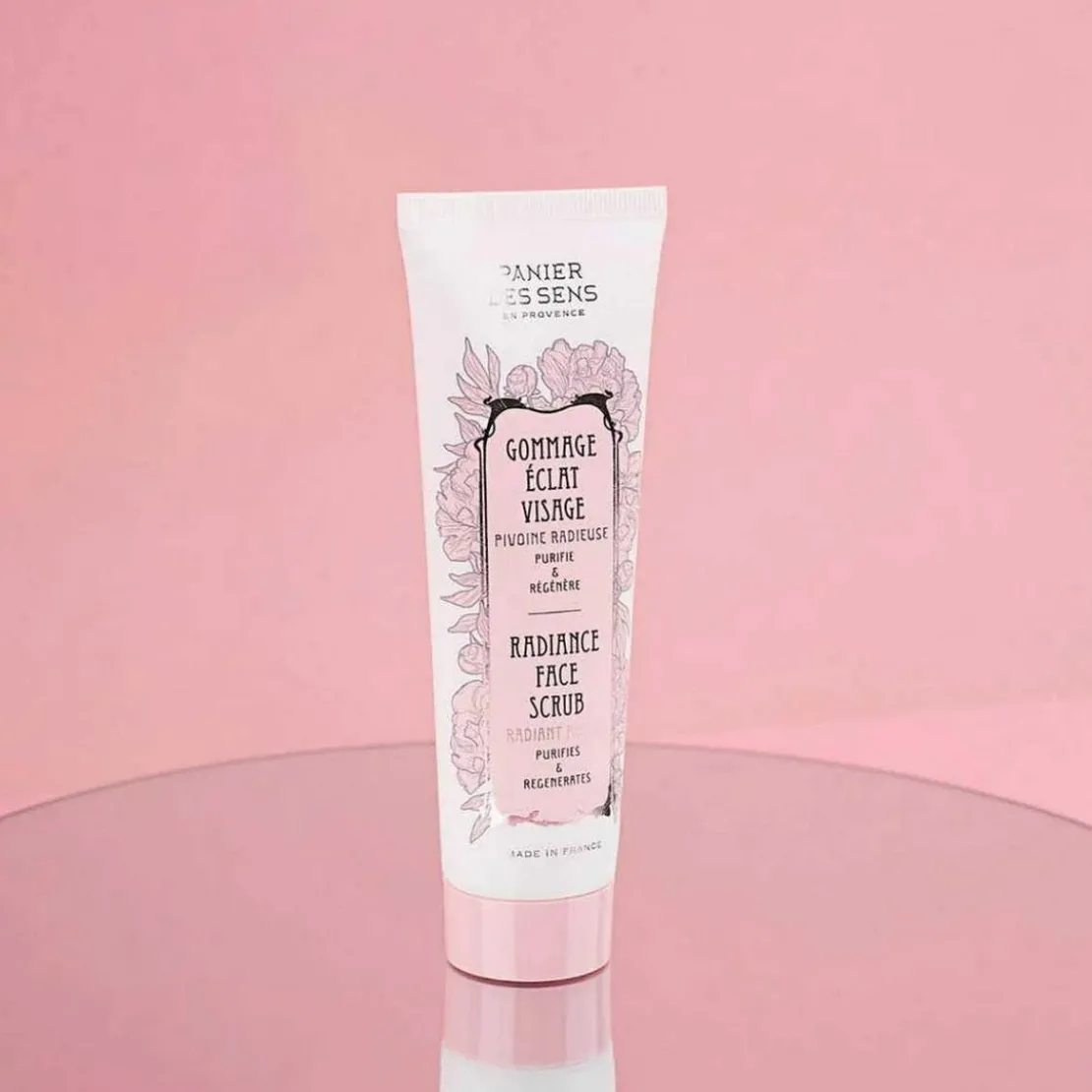 Panier des SensGommage Éclat Visage Pivoine Radieuse