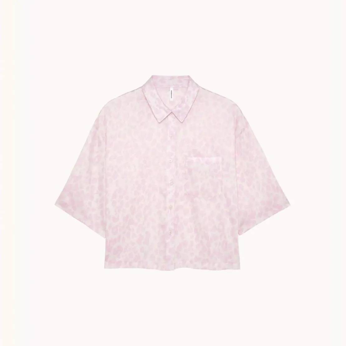 PassionataChloé - Haut de pyjama manches trois quart rose