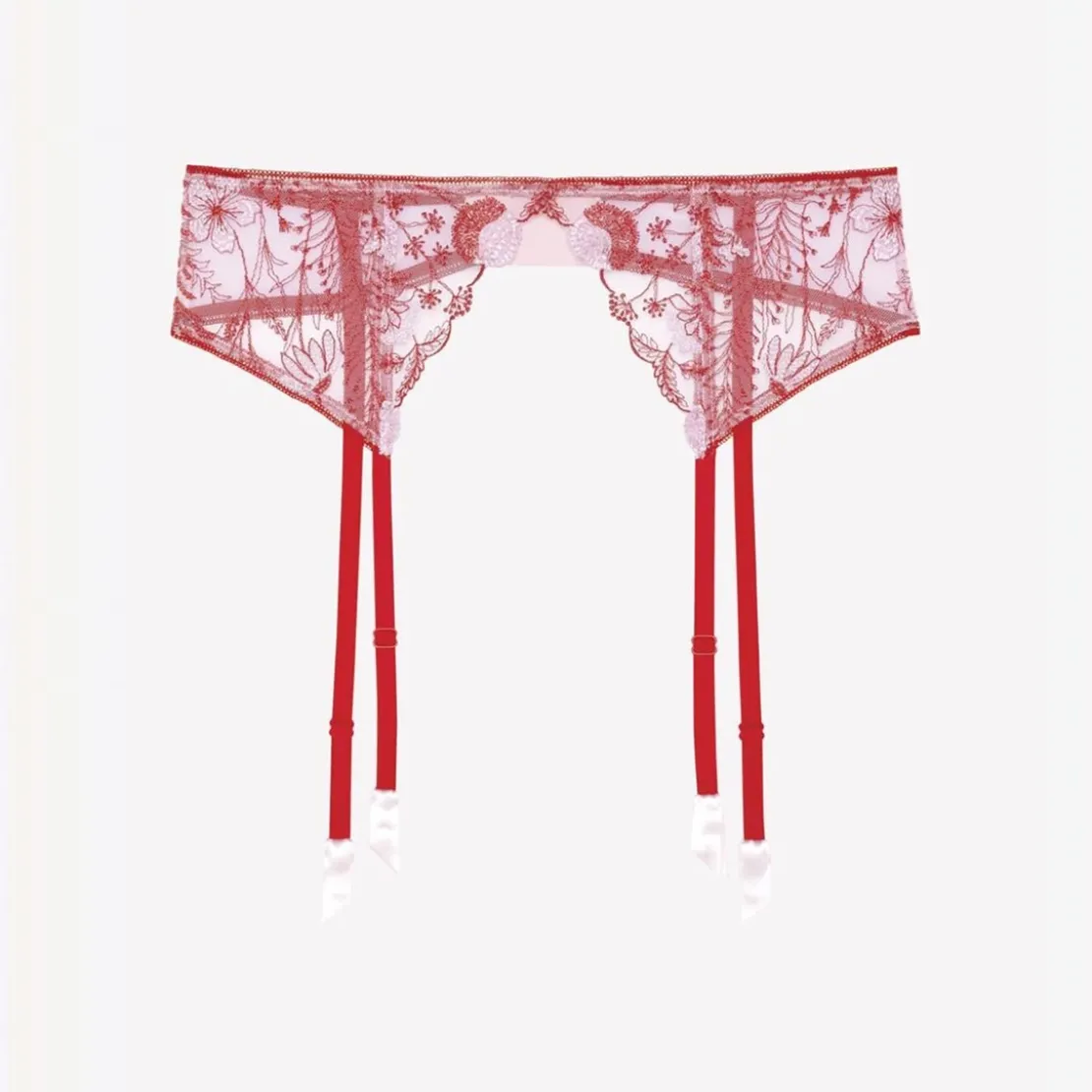 PassionataChloé - Porte-jarretelle rouge