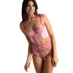 PassionataChloé - Soutien-gorge Bustier rouge