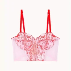 PassionataChloé - Soutien-gorge Bustier rouge