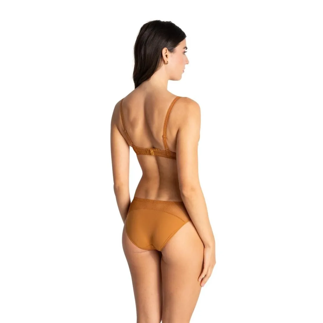 PassionataScarlett - Soutien-gorge plongeant marron