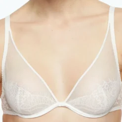 PassionataSoutien-gorge à armatures plongeant nacre-Passionata- Gloria