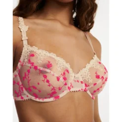 PassionataSoutien Gorge Armature Rose Motif Fleurs Passionata- WHITE NIGHTS- WHITE NIGHTS
