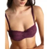 PassionataSoutien-gorge bandeau à armatures violet- Pila