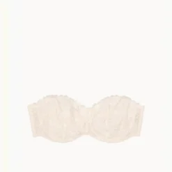 PassionataSoutien-gorge bandeau à armatures blanc- Pila