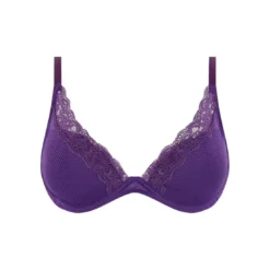 PassionataSoutien-gorge coque plongeant violet Passionata - BROOKLYN