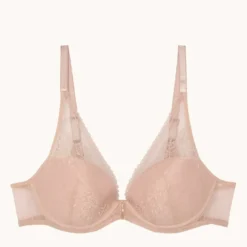 PassionataSoutien-gorge plongeant à armatures - Rose- Maddie
