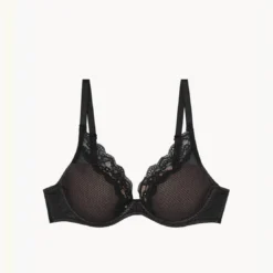 PassionataSoutien-gorge plongeant à armatures - Noir- Brooklyn