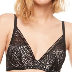 PassionataSoutien-gorge plongeant armatures noir- Holala