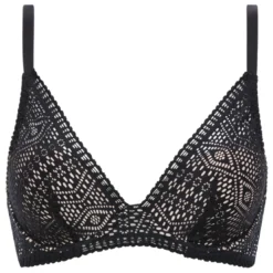 PassionataSoutien-gorge plongeant armatures noir- Holala