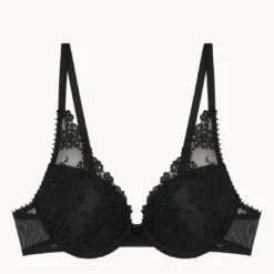 PassionataSoutien-gorge push-up à armatures - Noir- White Nights