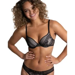 PassionataSoutien-gorge Push Up Olivia noir