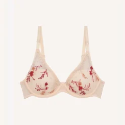 PassionataSuzy - Soutien-gorge plongeantavec coques brodé