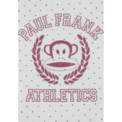 Paul FrankPochette Julius PVC femme blanc perforé