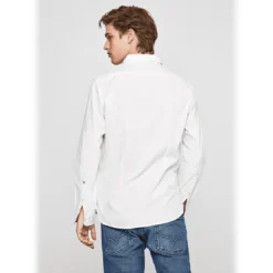 Pepe JeansChemise manches longues Homme blanc en coton