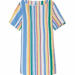 Pepe JeansRobe courte rayures multicolores femme Pepe Jeans - Multicolore